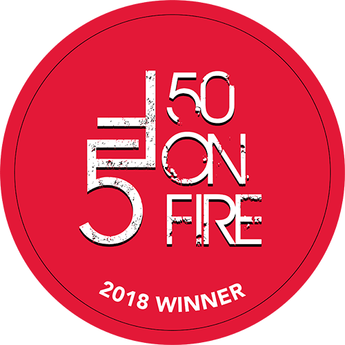 50 on Fire 2018 Winner